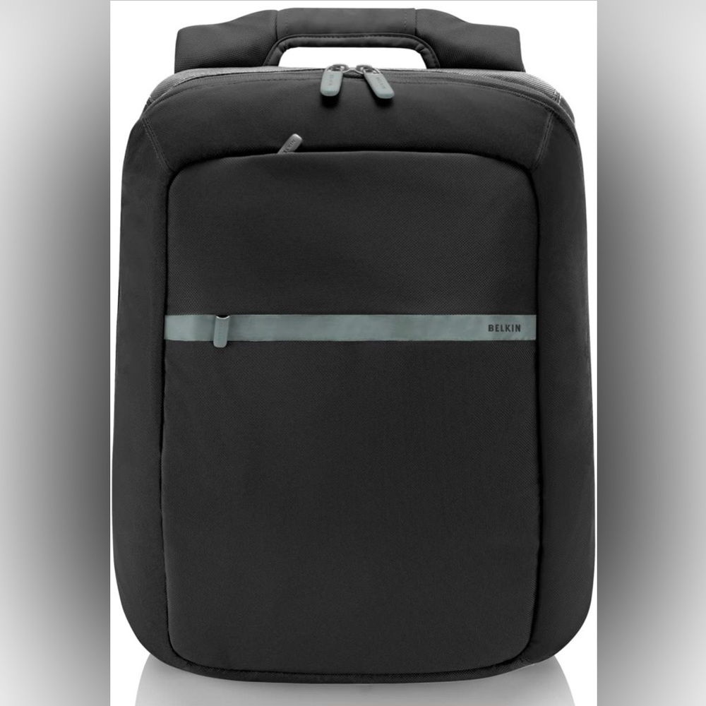 Belkin Core Laptop Backpack (Pitch Black) fits up to 15.6-Inch laptops